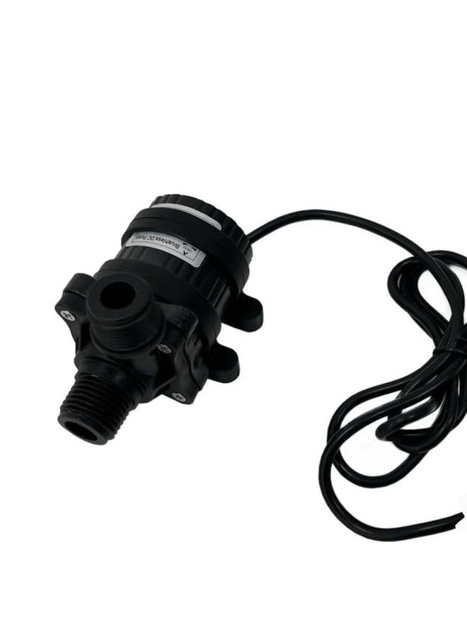Flojoy DC 24V 30W Male Thread 1/2" Brushless Magnetic Drive Centrifugal Submersible & Non Submersible Pump Quiet 900L/H8M, 25Ft for Fish Tank Fountain Pool Pond Aquarium Solar Water Circulation System - Image 1